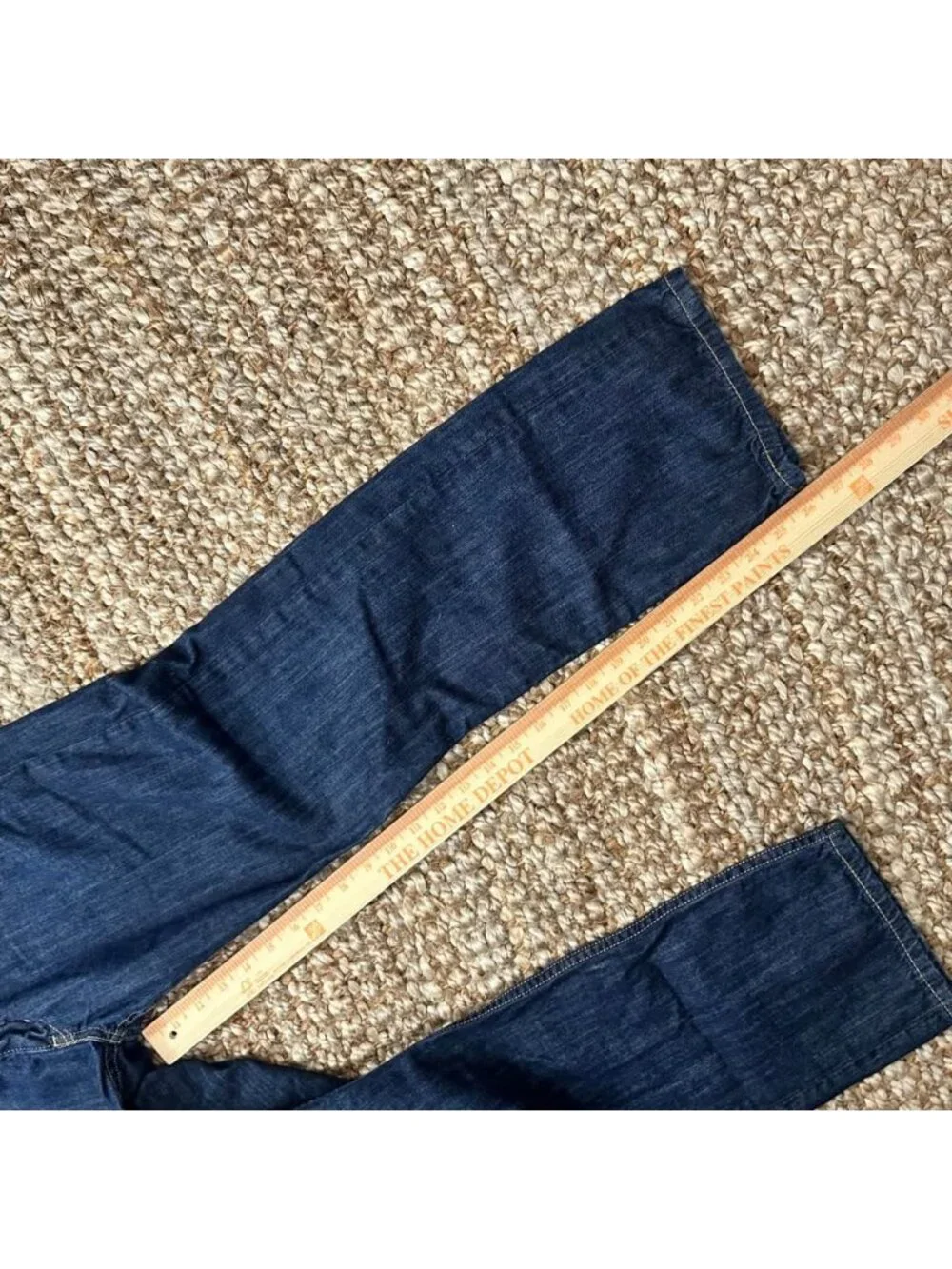 Levi's 513 Slim Straight Jeans Mens Size 33x30 Blue Denim Pants W33 L30